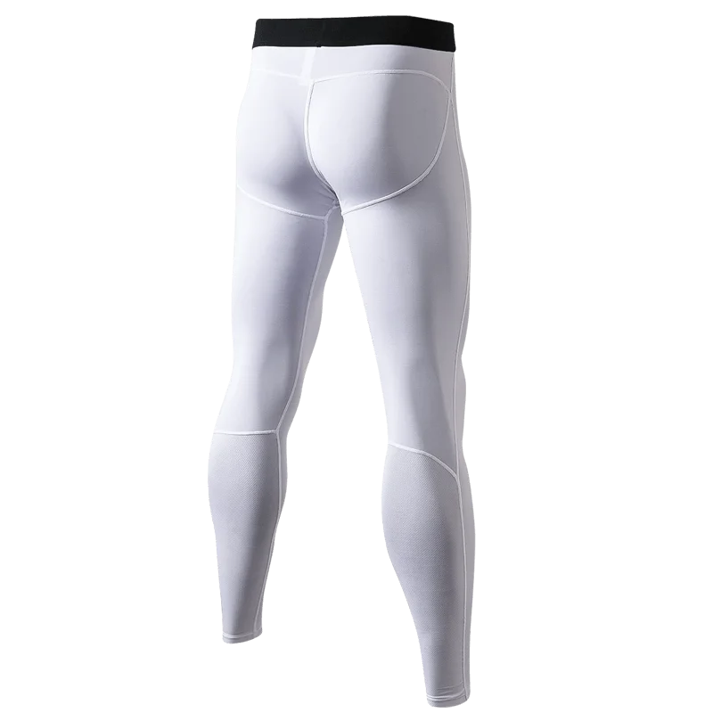 VincerePro - 1040 Moške športne dolge podhlače - Bele