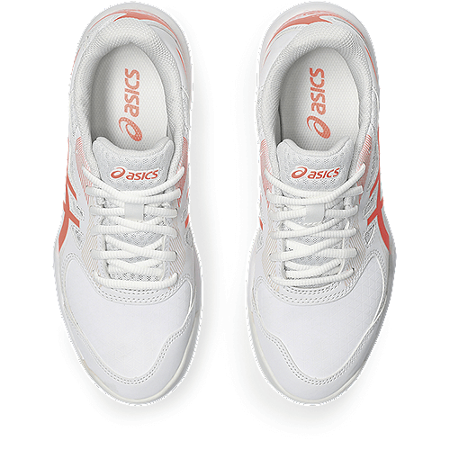 Asics - 1042A209 - COURT SLIDE 3 - 102 WHITE/SUN CORAL - ženski copat 2024