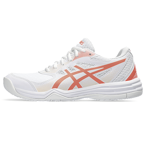 Asics - 1042A209 - COURT SLIDE 3 - 102 WHITE/SUN CORAL - ženski copat 2024