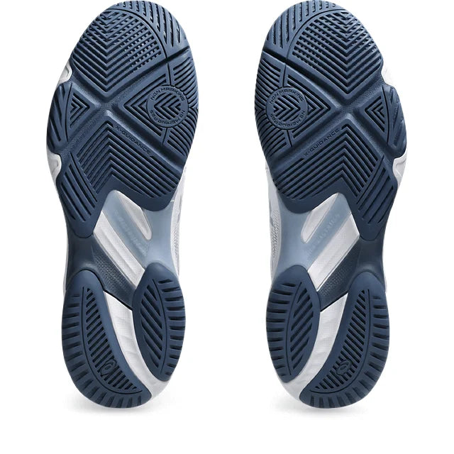 Asics - 1051A074 - NETBURNER BALLISTIC FF MT 3 - 103 - WHITE/VINTAGE INDIGO - moški copat 2025