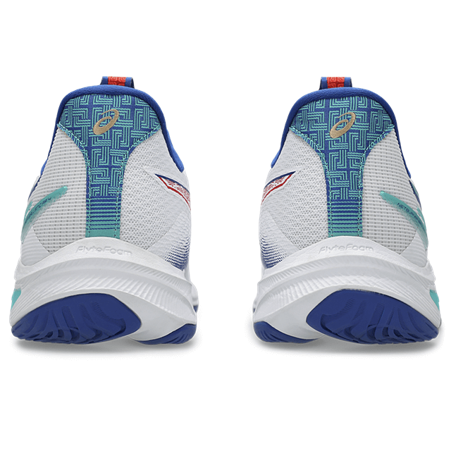 Asics - 1051A096 - NETBURNER BALLISTIC FF 4 - 960 WHITE/ASICS BLUE - moški copat 2026