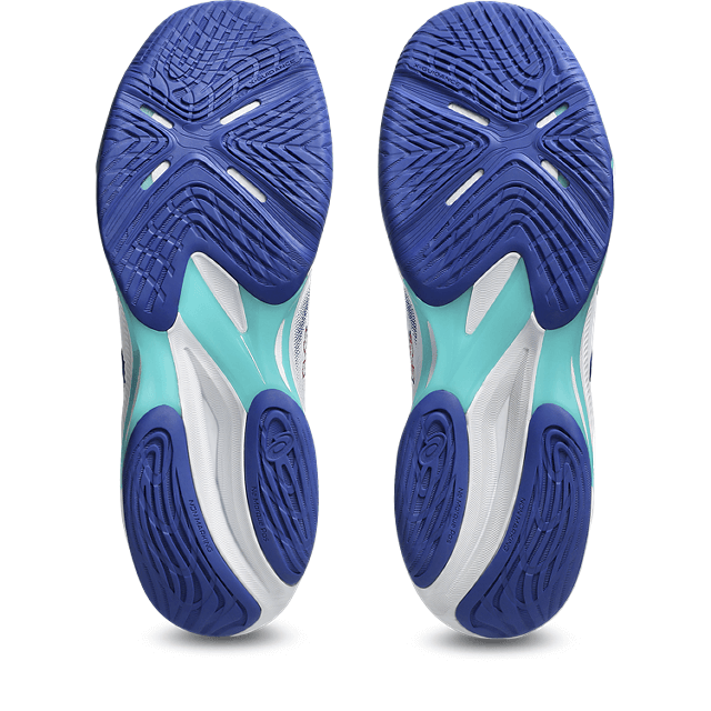 Asics - 1051A096 - NETBURNER BALLISTIC FF 4 - 960 WHITE/ASICS BLUE - moški copat 2026