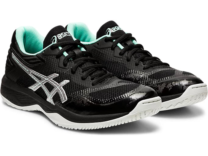 Asics - 1052A002 - NETBURNER BALLISTIC FF - 002 BLACK/PURE SILVER - ženski copat 2020