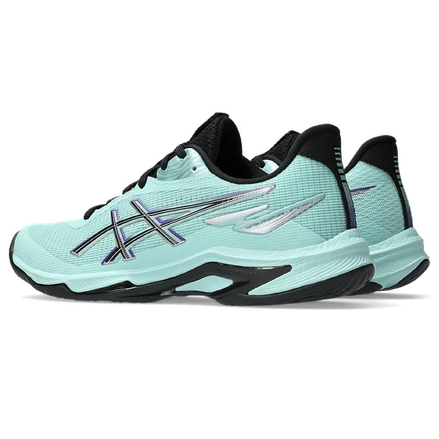 Asics - 1052A094 - NETBURNER BALLISTIC FF 4 - 400 ILLUMINATE MINT/BLACK - ženski copat 2027