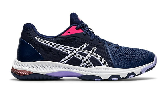 Asics - 1052A033 - NETBURNER BALLISTIC FF 2 - 400 PEACOAT/WHITE - ženski copat 2021