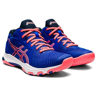 Asics - 1052A034 - NETBURNER BALLISTIC FF MT 2 - 407 LAPIS LAZULI BLUE/BLAZING CORAL - ženski copat 2022