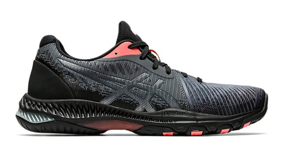 Asics - 1052A050 - NETBURNER BALLISTIC FF 2 L.E. - 010 BLACK/SUNRISE RED - ženski copat 2021