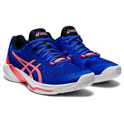 Asics - 1052A053 - SKY ELITE FF 2 - 400 LAPIS LAZULI BLUE/BLAZING CORAL - ženski copat 2022
