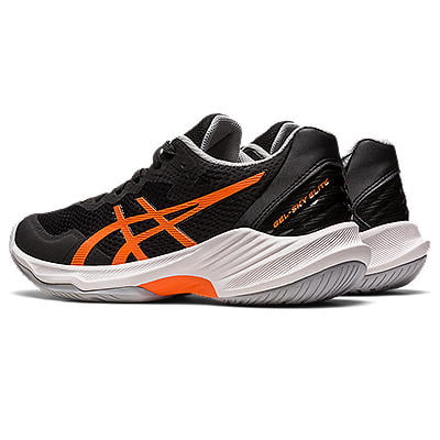 Asics - 1054A009 - GEL-SKY ELITE GS - 001 BLACK/SHOCKING ORANGE - otroški copat 2023
