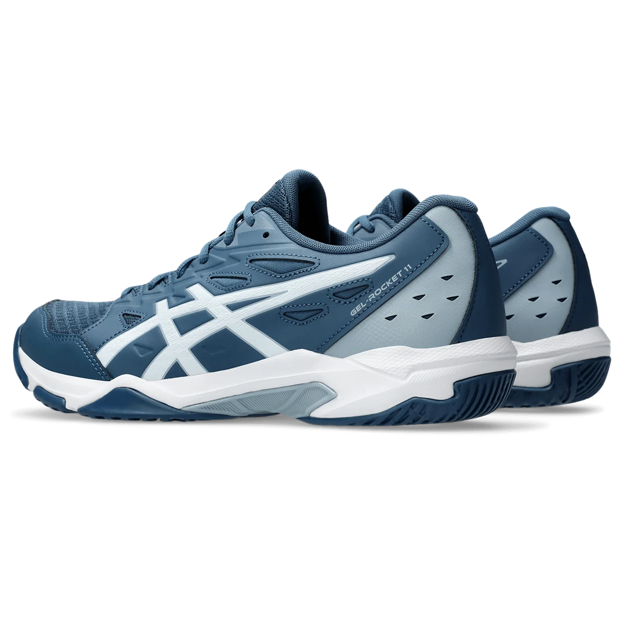 Asics - 1071A091 - GEL-ROCKET 11 - 404 VINTAGE INDIGO/WHITE - moški odbojkarski copat 2025