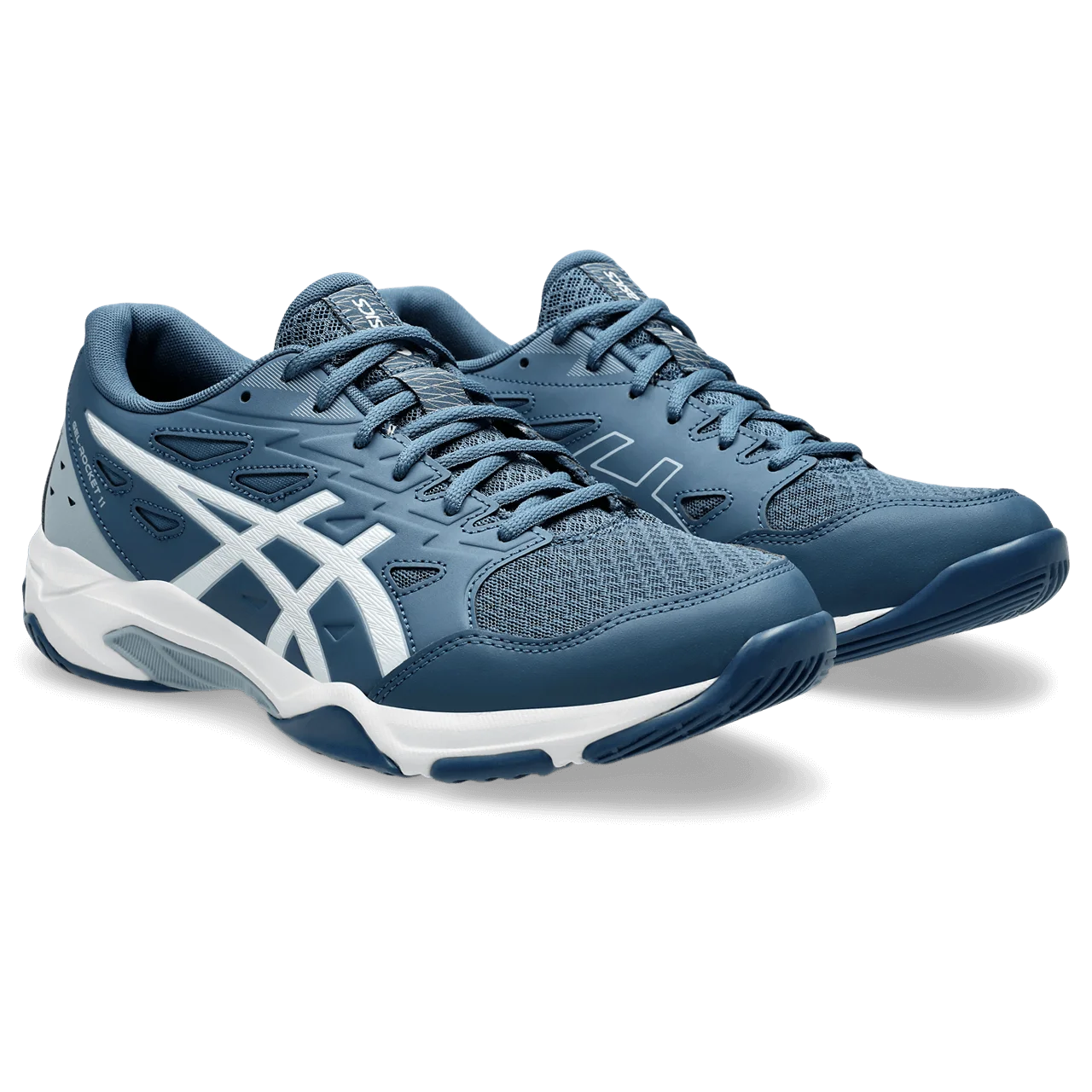 Asics - 1071A091 - GEL-ROCKET 11 - 404 VINTAGE INDIGO/WHITE - moški odbojkarski copat 2025