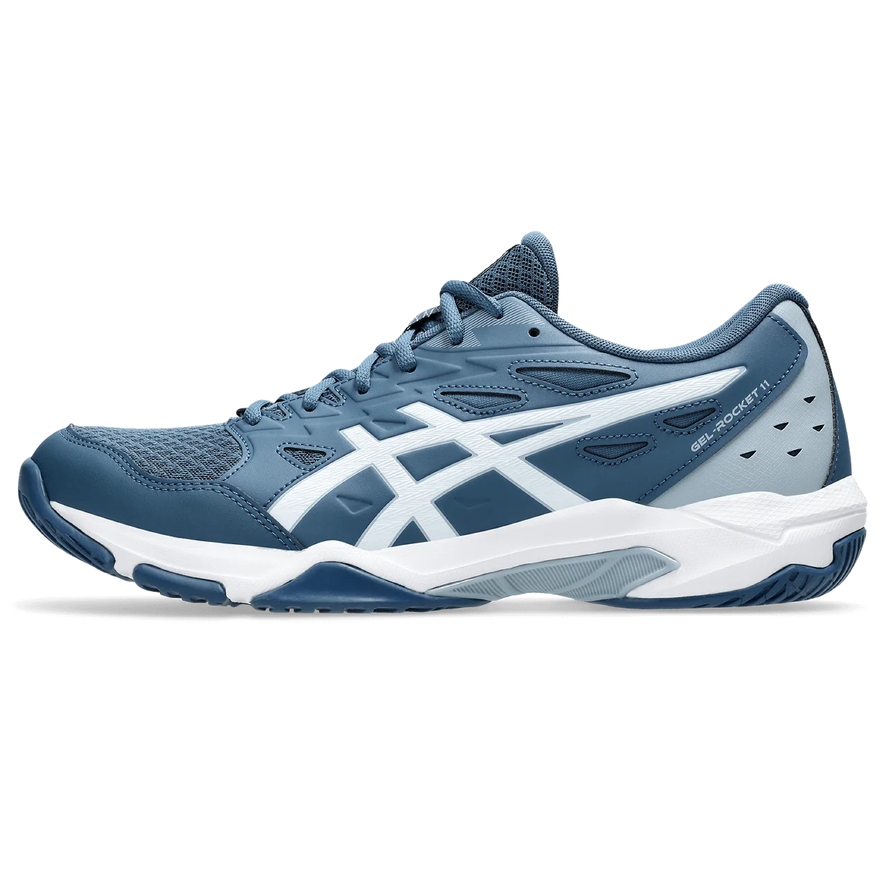Asics - 1071A091 - GEL-ROCKET 11 - 404 VINTAGE INDIGO/WHITE - moški odbojkarski copat 2025