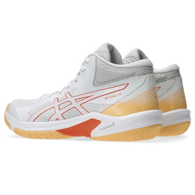 Asics - 1072A096 - BEYOND FF MT - 105 WHITE/VIVID CORAL - ženski copat 2026
