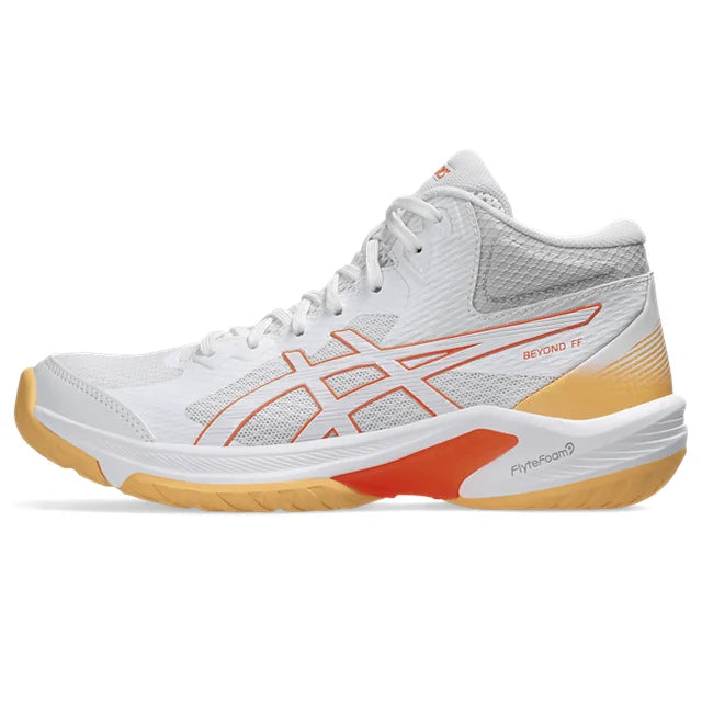 Asics - 1072A096 - BEYOND FF MT - 105 WHITE/VIVID CORAL - ženski copat 2026