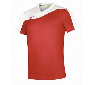 V2EA7003 - AUTHENTIC MYOU TEE - moški dres za odbojko - rdeča bela