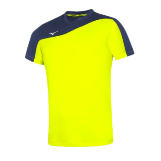 V2EA7003 - AUTHENTIC MYOU TEE - moški dres za odbojko - flu rumena temno modra