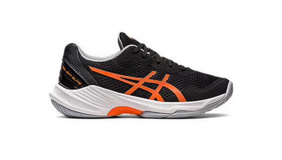 Asics - 1054A009 - GEL-SKY ELITE GS - 001 BLACK/SHOCKING ORANGE - otroški copat 2023