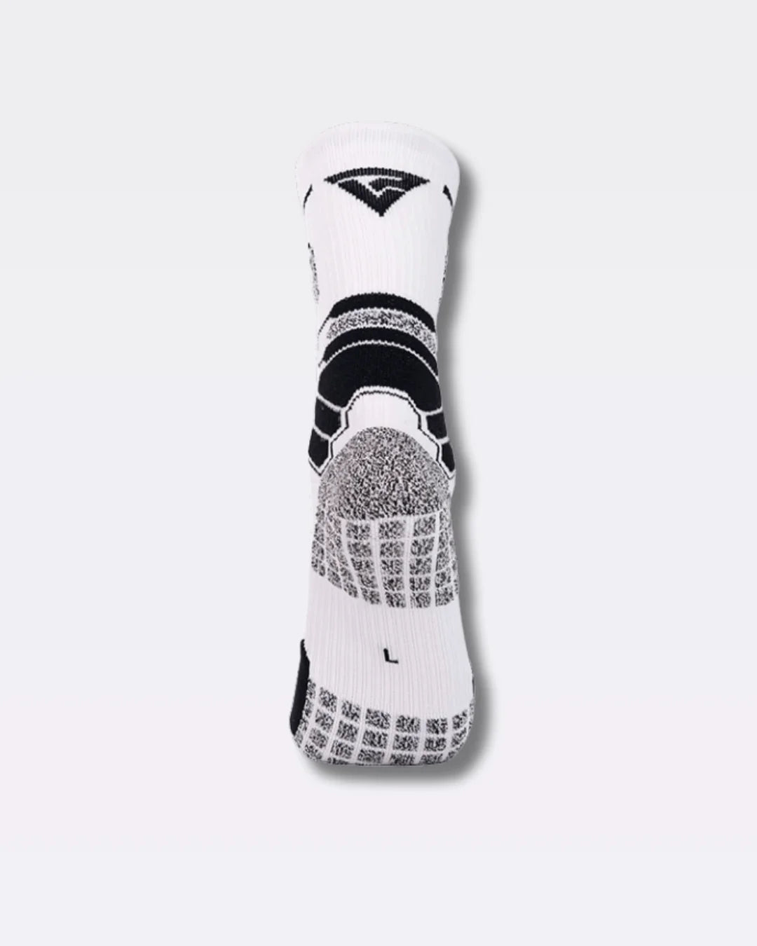 Protizdrsne športne nogavice VincerePro, PREMIUM GRIP – Bele