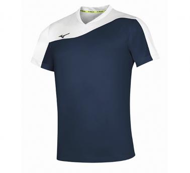 V2EA7003 - AUTHENTIC MYOU TEE - moški dres za odbojko - temnomodra bela