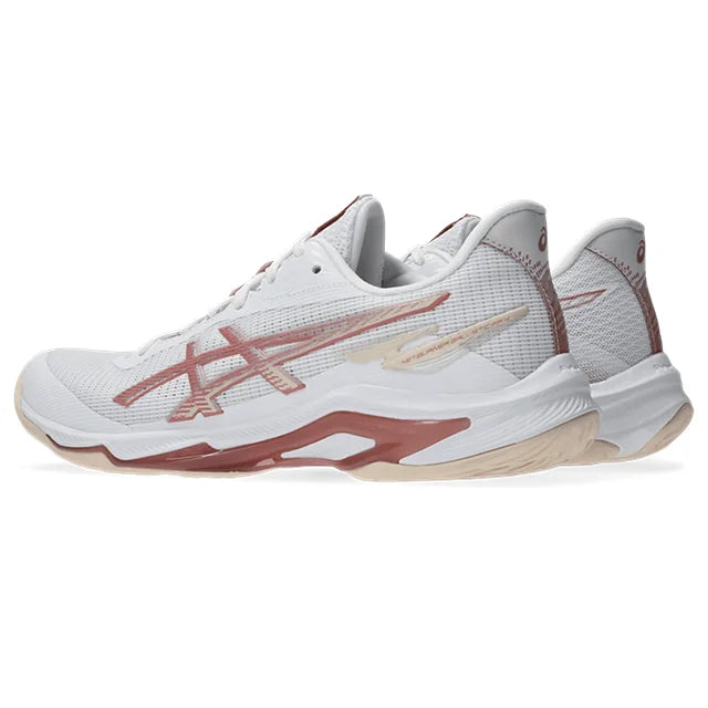 Asics - 1052A083 - NETBURNER BALLISTIC FF 4 - 103 WHITE/ROSE ROUGE - ženski copat 2026
