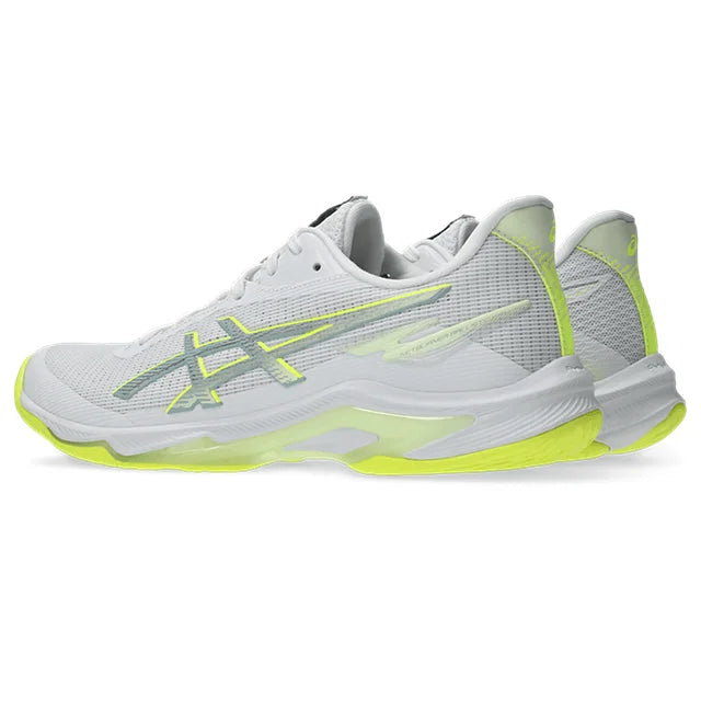 Asics - 1052A083 - NETBURNER BALLISTIC FF 4 - 107 WHITE/SAFETY YELLOW - ženski copat 2027