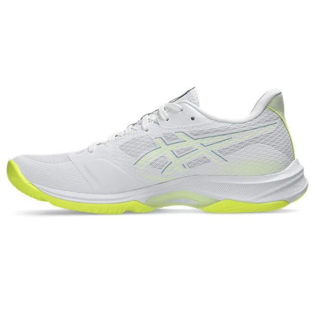 Asics - 1052A083 - NETBURNER BALLISTIC FF 4 - 107 WHITE/SAFETY YELLOW - ženski copat 2027