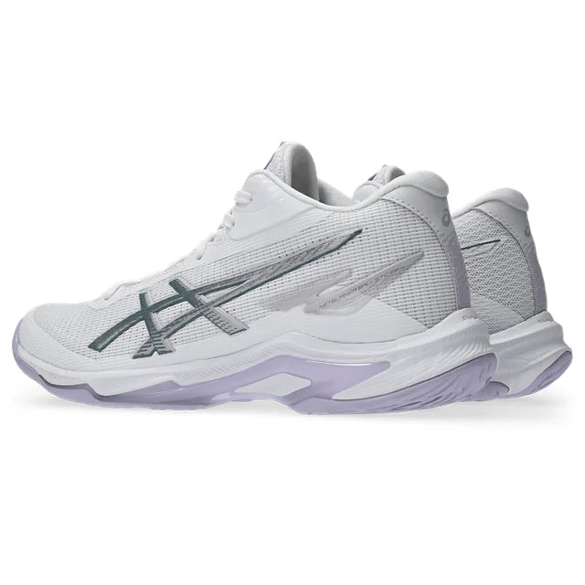 Asics - 1052A084 - NETBURNER BALLISTIC FF MT 4 -  106 WHITE/DAHLIA - ženski copat 2027