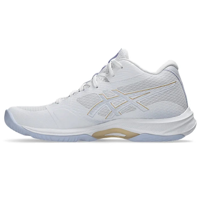 Asics - 1052A084 - NETBURNER BALLISTIC FF MT 4 -  102 WHITE/CHAMPAGNE - ženski copat 2026