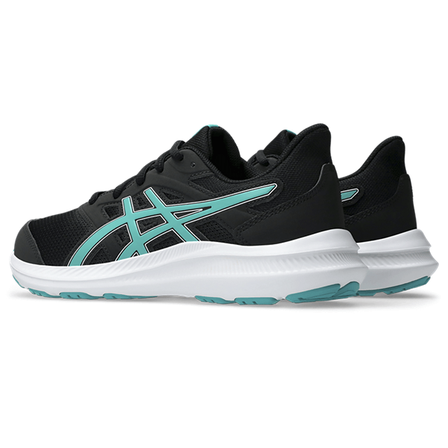 Asics - 1014A300 - JOLT 4 GS - 011 BLACK/WAVE TEAL - otroški copat 2025