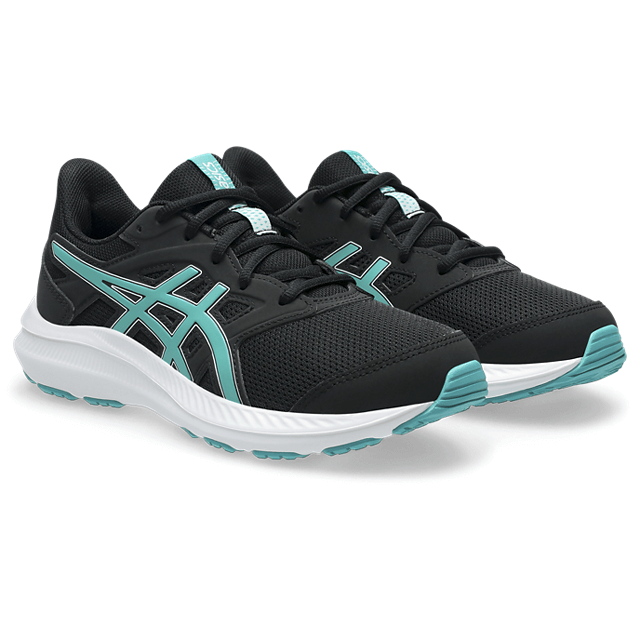 Asics - 1014A300 - JOLT 4 GS - 011 BLACK/WAVE TEAL - otroški copat 2025