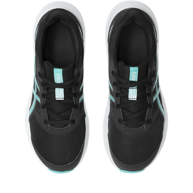 Asics - 1014A300 - JOLT 4 GS - 011 BLACK/WAVE TEAL - otroški copat 2025