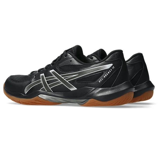 Asics - 1071A116 - GEL-ROCKET 12 - 001 BLACK/GUNMETAL - moški copat 2026