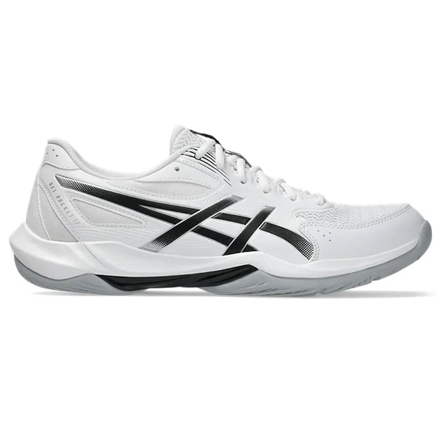 Asics - 1071A116 - GEL-ROCKET 12 - 101 WHITE/BLACK - moški copat 2026