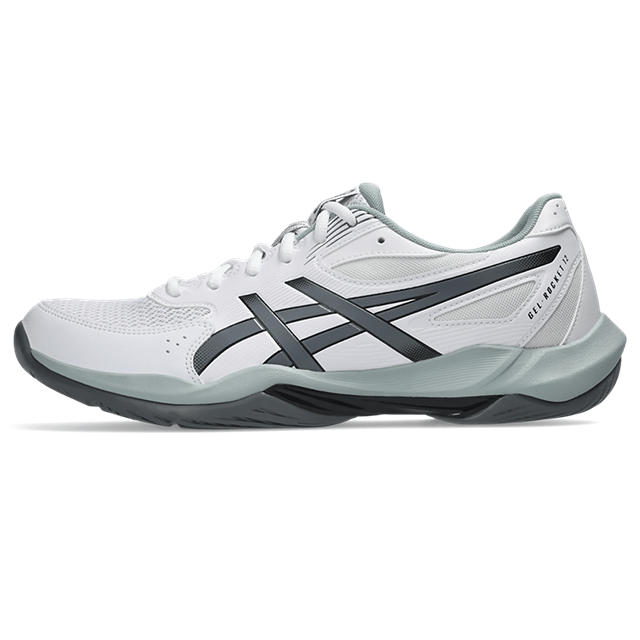 Asics - 1071A116 - GEL-ROCKET 12 - 105 WHITE/STEEL GREY - moški copat 2027
