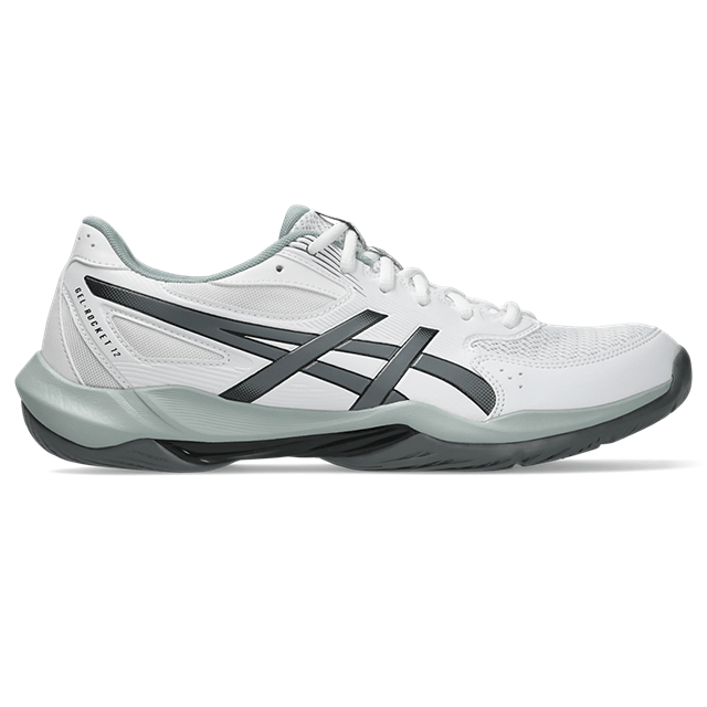 Asics - 1071A116 - GEL-ROCKET 12 - 105 WHITE/STEEL GREY - moški copat 2027