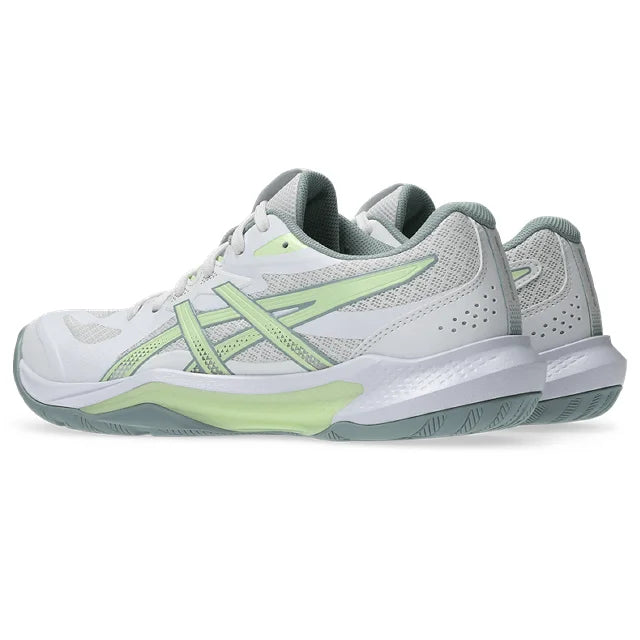 Asics - 1072A118 - GEL-TACTIC 13 - 102 WHITE/ILLUMINATE YELLOW - ženski copat 2027