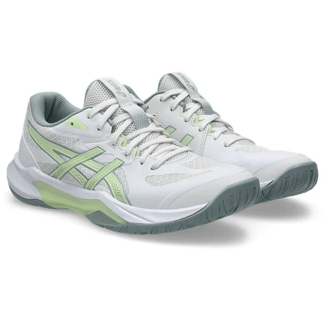 Asics - 1072A118 - GEL-TACTIC 13 - 102 WHITE/ILLUMINATE YELLOW - ženski copat 2027