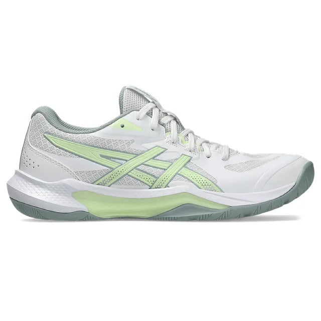 Asics - 1072A118 - GEL-TACTIC 13 - 102 WHITE/ILLUMINATE YELLOW - ženski copat 2027