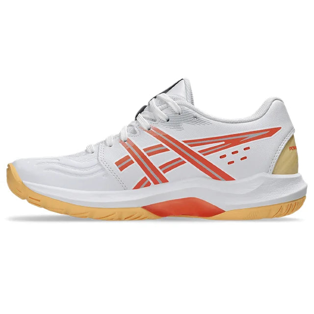 Asics - 1072A104 - POWERBREAK FF - 102 WHITE/VIVID CORAL - ženski copat 2026