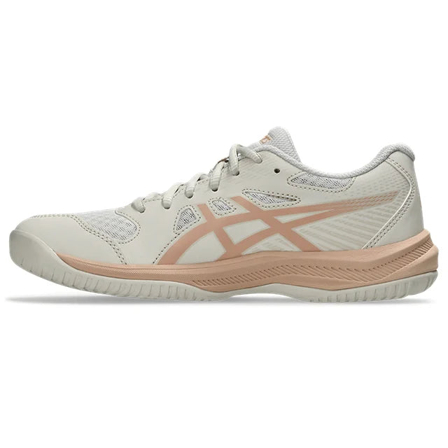 Asics - 1072A107 - UPCOURT 6 - 250 SOFT OAT/CANTALOUPE  - ženski copat 2027