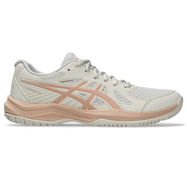 Asics - 1072A107 - UPCOURT 6 - 250 SOFT OAT/CANTALOUPE  - ženski copat 2027