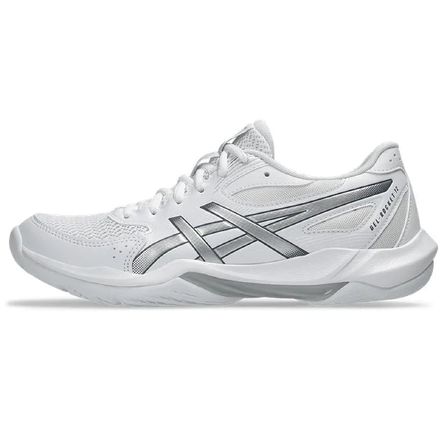 Asics - 1072A119 - GEL-ROCKET 12 - 101 WHITE/PURE SILVER - ženski copat 2026