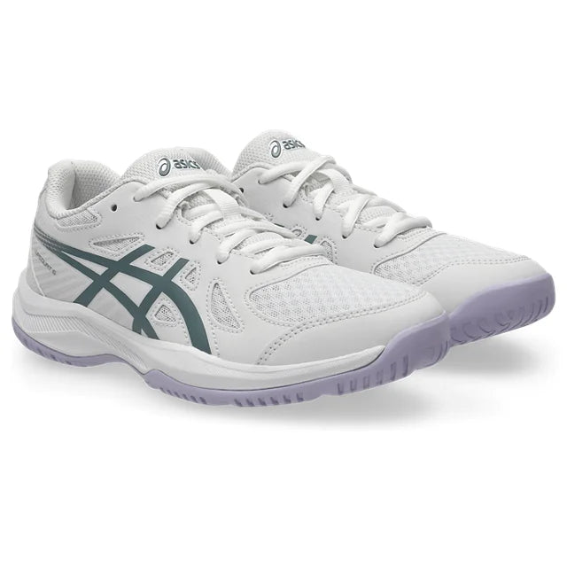 Asics - 1074A045 - UPCOURT 6 GS - 102 WHITE/FOGGY TEAL - otroški copat 2027
