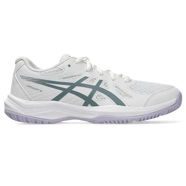Asics - 1074A045 - UPCOURT 6 GS - 102 WHITE/FOGGY TEAL - otroški copat 2027