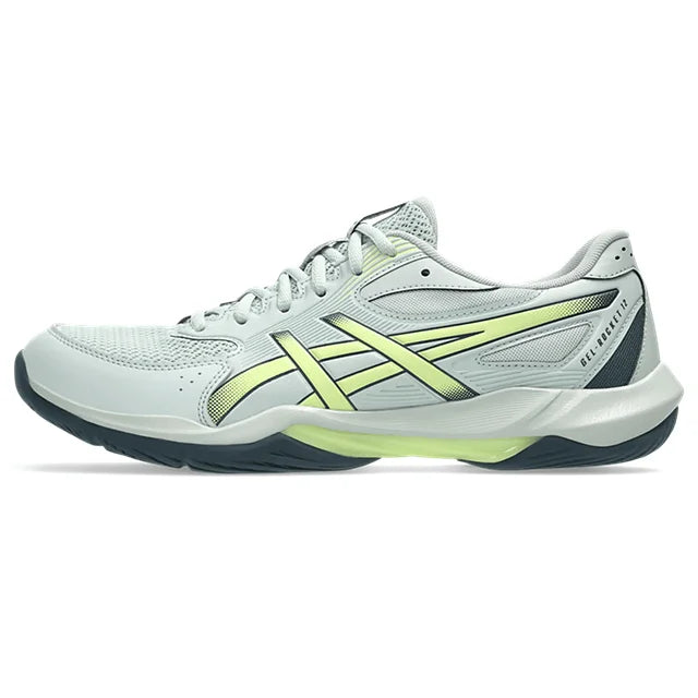 Asics - 1071A116 - GEL-ROCKET 12 - 300 LICHEN ROCK/TRANQUIL TEAL - moški copat 2026