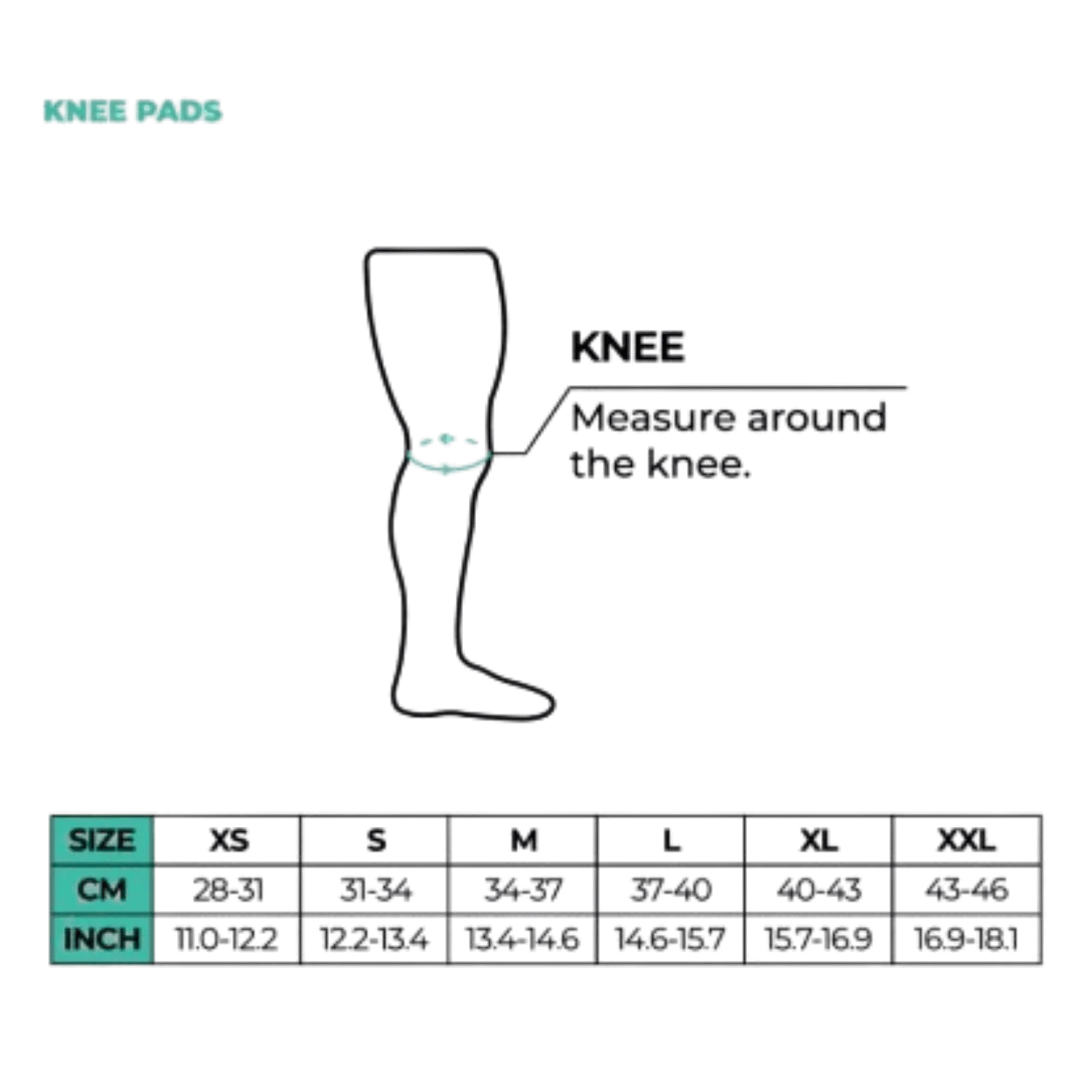 Gamepatch - Oblazinjen ščitnik za koleno - črni