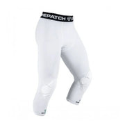 Gamepatch - Oblazinjene podhlače 3/4 na kolenih - bele