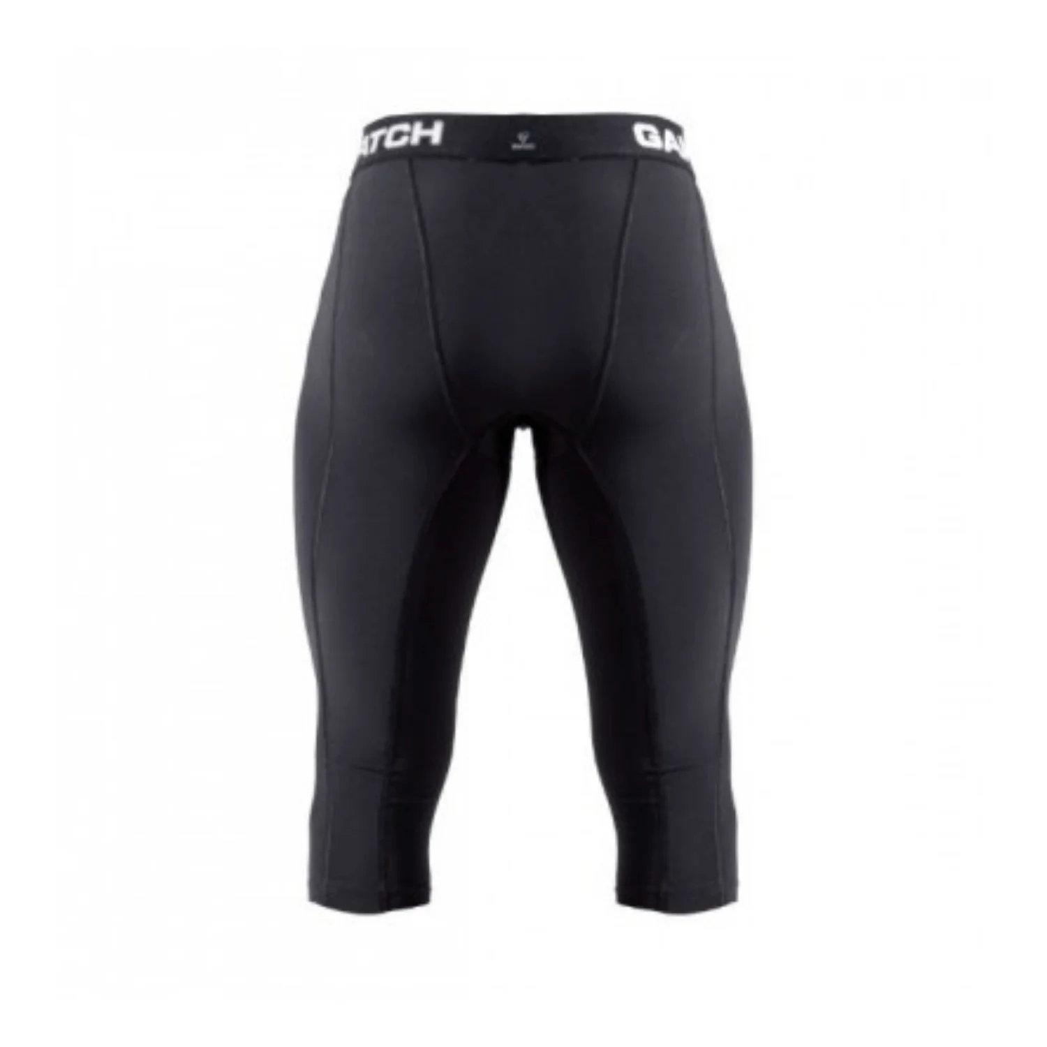 Gamepatch - Oblazinjene podhlače 3/4 na kolenih - črne