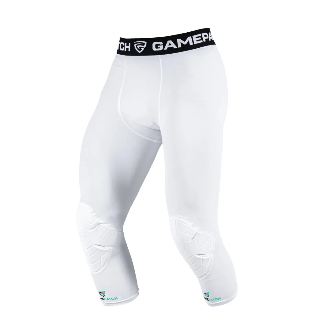 Gamepatch - Oblazinjene podhlače 3/4 na kolenih Gamepatch - bele