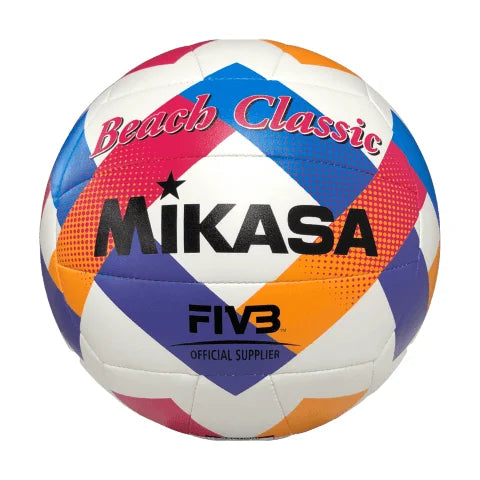 Žoga za odbojko na mivki Mikasa – Žoga Beach Classic – žoga za na plažo - rdečo modra